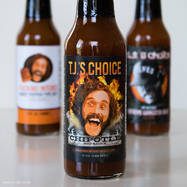AUTOGRAPHED T.J.'s Choice Chipotle Hot Sauce